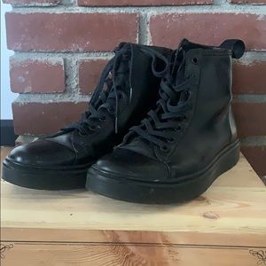 Dr. Martens TALIB BRANDO High Top Leather Sneaker